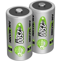 Ansmann maxE HR14 Baby (C)-Akku NiMH 2500 mAh 1.2V 2St. Ansmann maxE HR14 Baby (C)-Akku NiMH 2500 mAh 1.2V 2St.