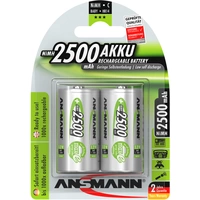 Ansmann maxE HR14 Baby (C)-Akku NiMH 2500 mAh 1.2V 2St. Ansmann maxE HR14 Baby (C)-Akku NiMH 2500 mAh 1.2V 2St.