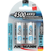 Ansmann maxE HR14 Baby (C)-Akku NiMH 4500 mAh 1.2V 2St. Ansmann maxE HR14 Baby (C)-Akku NiMH 4500 mAh 1.2V 2St.