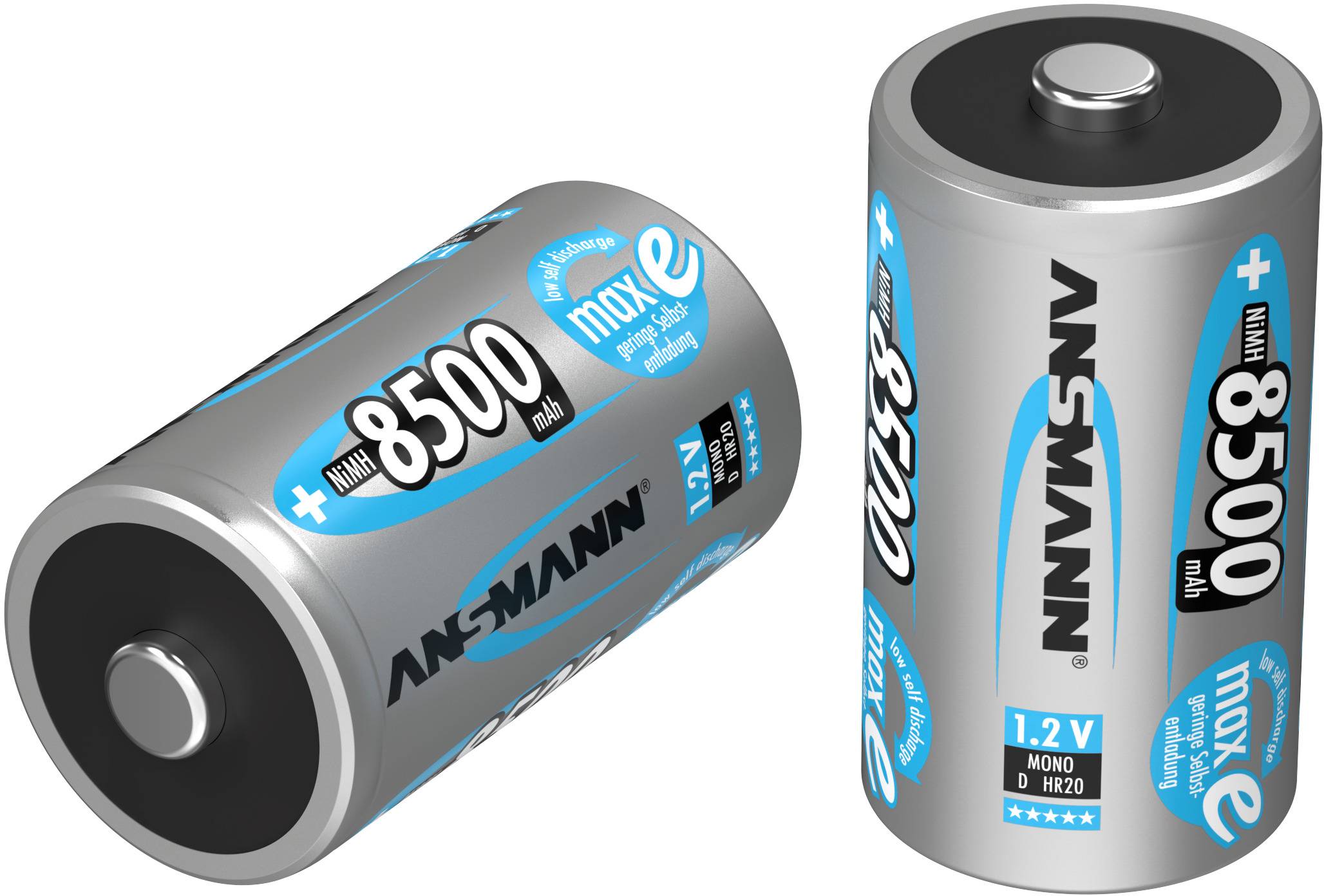 Ansmann maxE HR20 Mono (D)-Akku NiMH 8500 mAh 1.2 V 2 St.