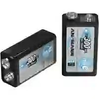 Ansmann maxE 6LR61 9V Block-Akku NiMH 300 mAh 8.4V 1St. Ansmann maxE 6LR61 9V Block-Akku NiMH 300 mAh 8.4V 1St.