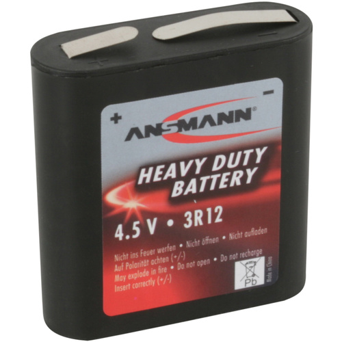 Ansmann 3R12 Flach-Batterie Zink-Kohle 1700 mAh 4.5 V