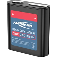 Ansmann 3R12 Flach-Batterie Zink-Kohle 1700 mAh 4.5V Ansmann 3R12 Flach-Batterie Zink-Kohle 1700 mAh 4.5V