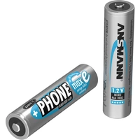 Ansmann DECT maxE HR03 Micro (AAA)-Akku NiMH 800 mAh 1.2V 2St. Ansmann DECT maxE HR03 Micro (AAA)-Akku NiMH 800 mAh 1.2V 2St.