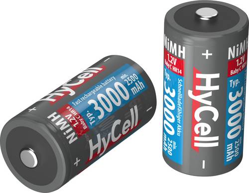 HyCell HR14 3000 Baby (C)-Akku NiMH 2500 mAh 1.2V 2St.