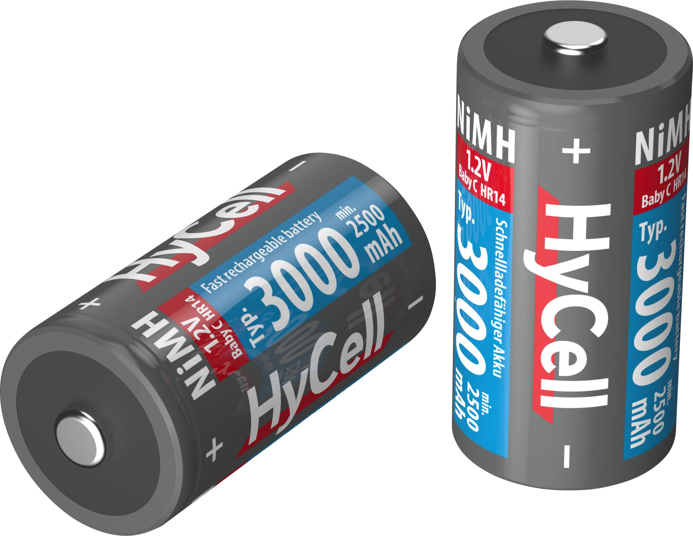 HyCell HR14 3000 Baby (C)-Akku NiMH 2500 mAh 1.2 V 2 St.