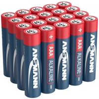 Ansmann LR03 Red-Line Micro (AAA)-Batterie Alkali-Mangan 1.5V 20St. Ansmann LR03 Red-Line Micro (AAA)-Batterie Alkali-Mangan 1.5V 20St.
