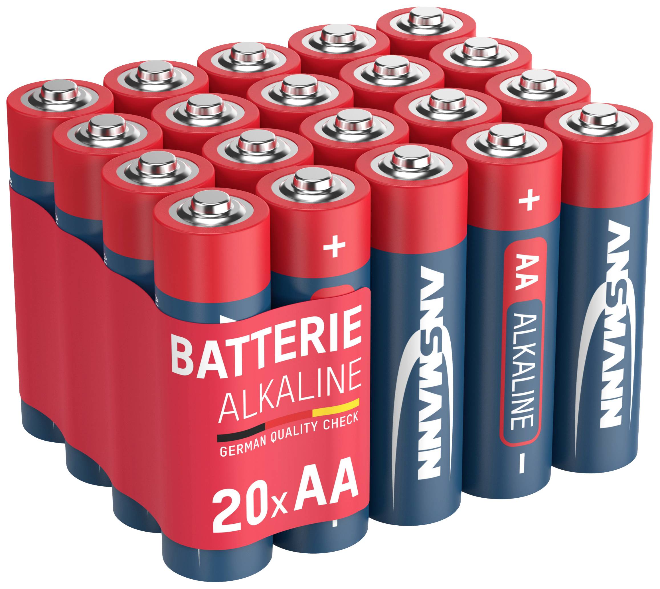 Ansmann LR06 Red-Line Mignon (AA)-Batterie Alkali-Mangan 1.5 V 20 St.