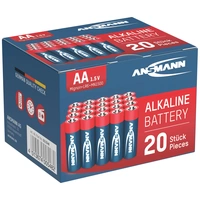 Ansmann LR06 Red-Line Mignon (AA)-Batterie Alkali-Mangan 1.5V 20St. Ansmann LR06 Red-Line Mignon (AA)-Batterie Alkali-Mangan 1.5V 20St.