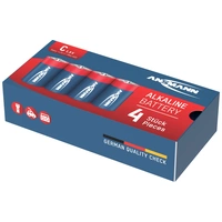 Ansmann LR14 Red-Line Baby (C)-Batterie Alkali-Mangan 1.5V 4St. Ansmann LR14 Red-Line Baby (C)-Batterie Alkali-Mangan 1.5V 4St.