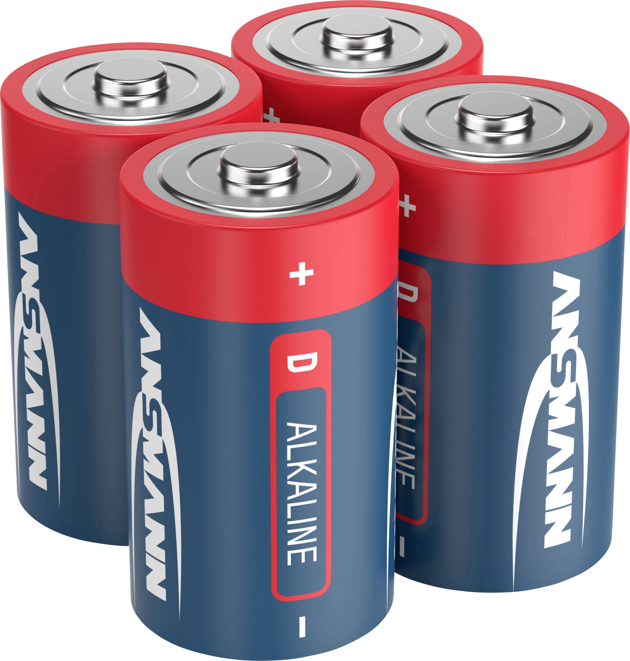 Ansmann LR20 Red-Line Mono (D)-Batterie Alkali-Mangan 1.5V 4St.