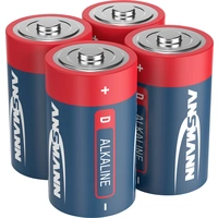 Ansmann LR20 Red-Line Mono (D)-Batterie Alkali-Mangan 1.5V 4St. Ansmann LR20 Red-Line Mono (D)-Batterie Alkali-Mangan 1.5V 4St.