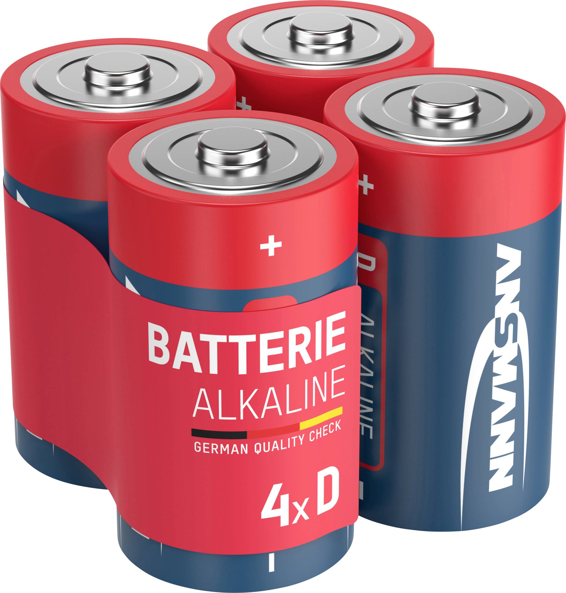Ansmann LR20 Red-Line Mono (D)-Batterie Alkali-Mangan 1.5 V 4 St.