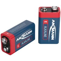 Ansmann 6LR61 Red-Line 9V Block-Batterie Alkali-Mangan 9V 2St. Ansmann 6LR61 Red-Line 9V Block-Batterie Alkali-Mangan 9V 2St.