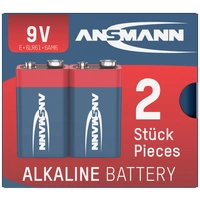 Ansmann 6LR61 Red-Line 9V Block-Batterie Alkali-Mangan 9V 2St. Ansmann 6LR61 Red-Line 9V Block-Batterie Alkali-Mangan 9V 2St.
