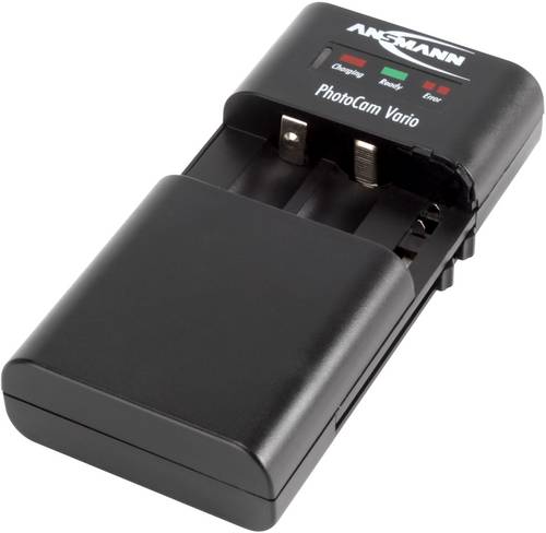 Ansmann Photocam Vario 1001-0019 Kamera-Ladegerät Passender Akku LiIon, LiPo, NiMH
