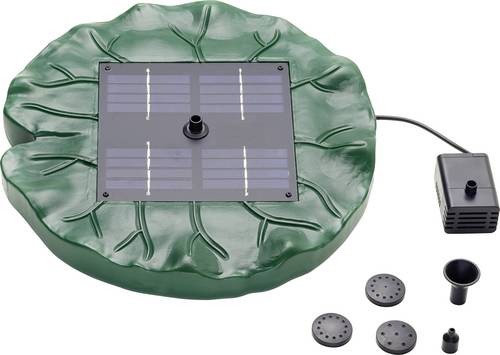 Pontec 40280 Pondosolar Lily Island Schwimmende Solarteichpumpe