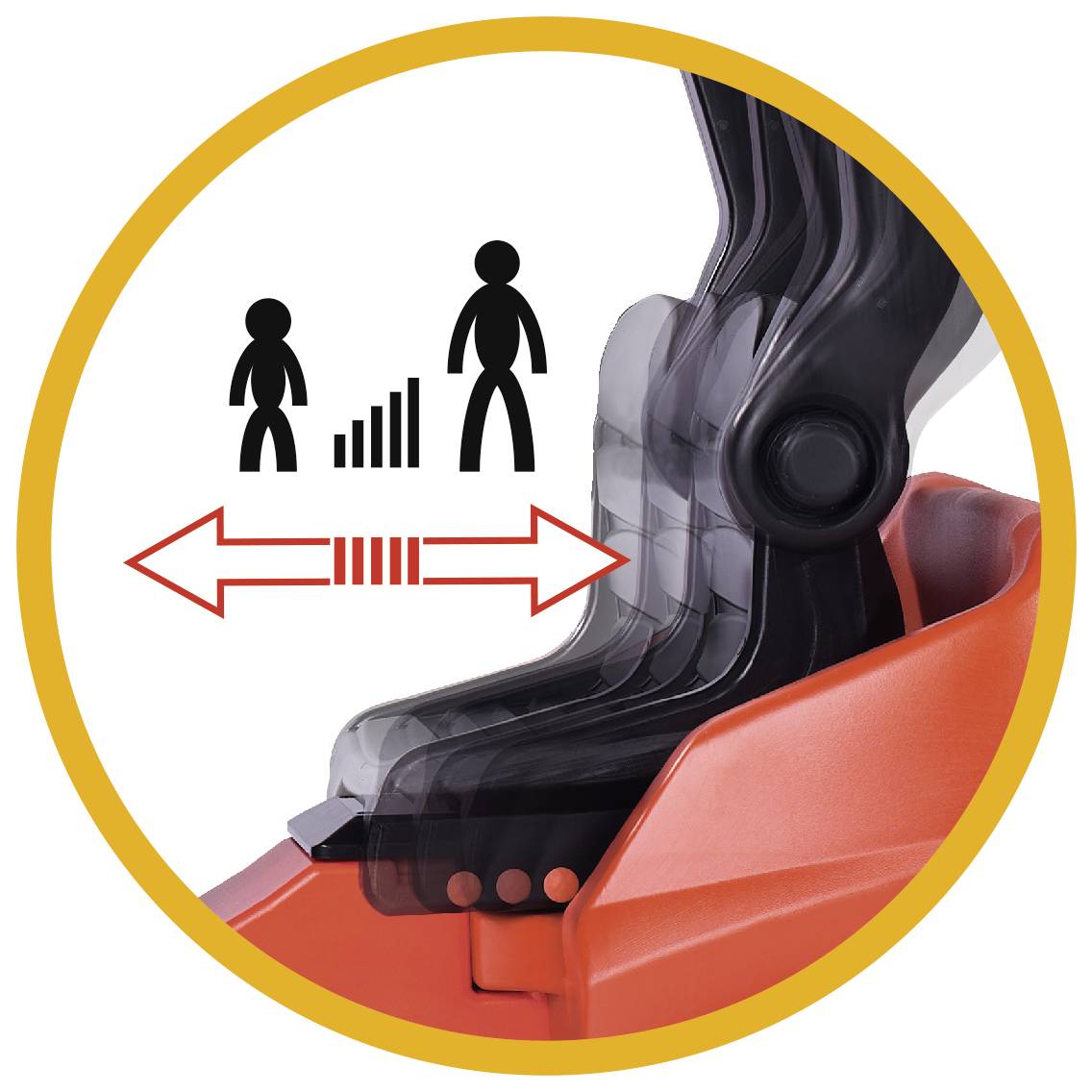 Linde Gabelstapler Schwarz/Rot