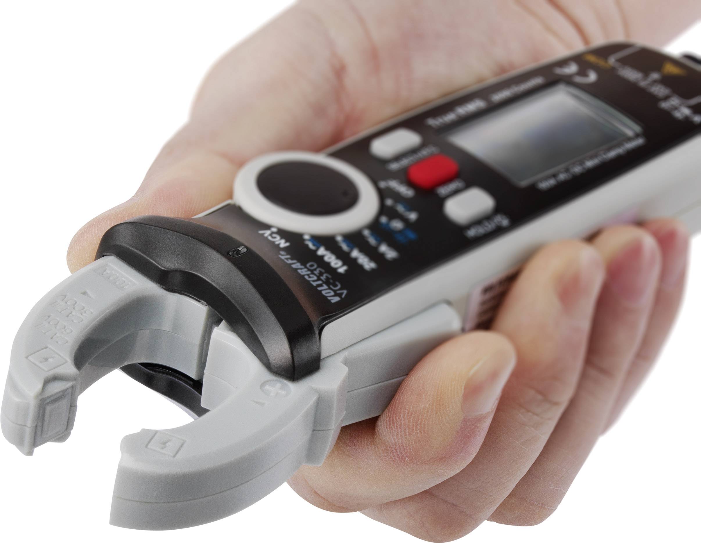 VOLTCRAFT VC-330 Stromzange digital CAT II 600 V, CAT III 300V Anzeige (Counts): 2000