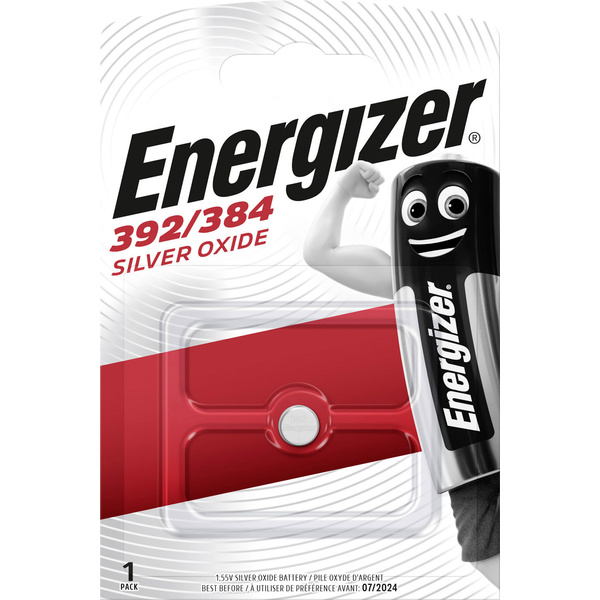 Energizer Knopfzelle 392 1.55V 1 St. 44 mAh Silberoxid SR41