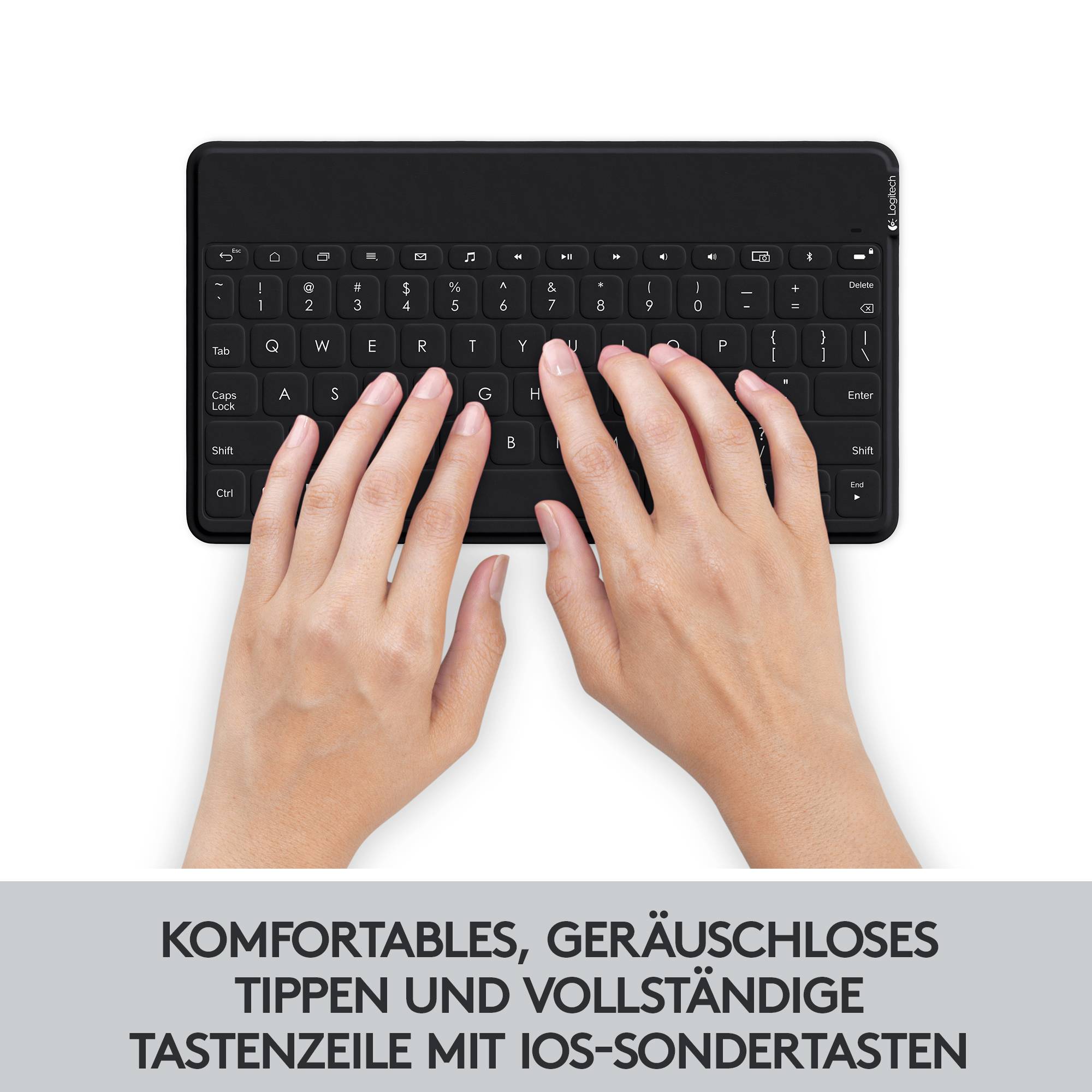 Logitech Keys-to-go Tablet-Tastatur Passend für Marke (Tablet): Apple