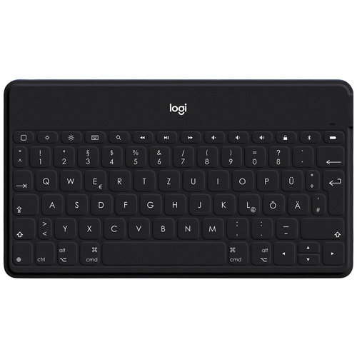 Clavier pour tablette Logitech Keys-to-go Adapté pour marque (tablette): Apple noir