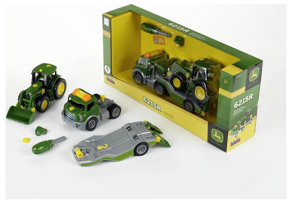 Transporter m. John Deere Traktor