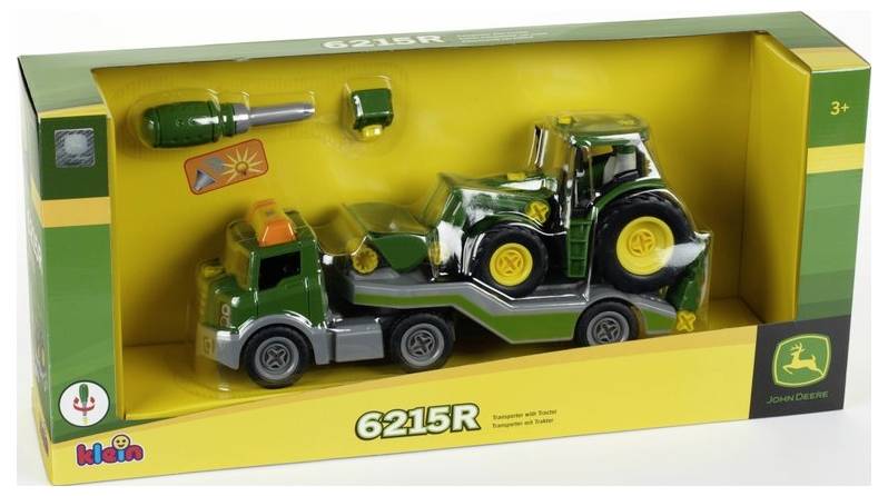 Transporter m. John Deere Traktor