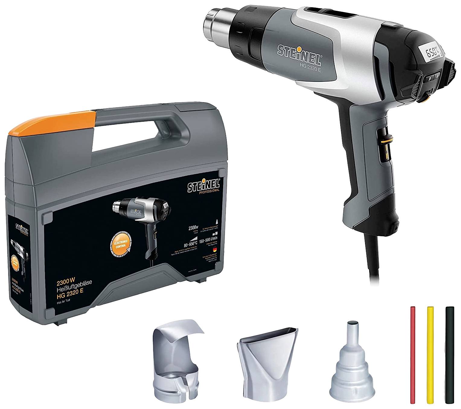 Steinel 351502 HG 2320 E Set Heißluftgebläse inkl. Koffer 2300W