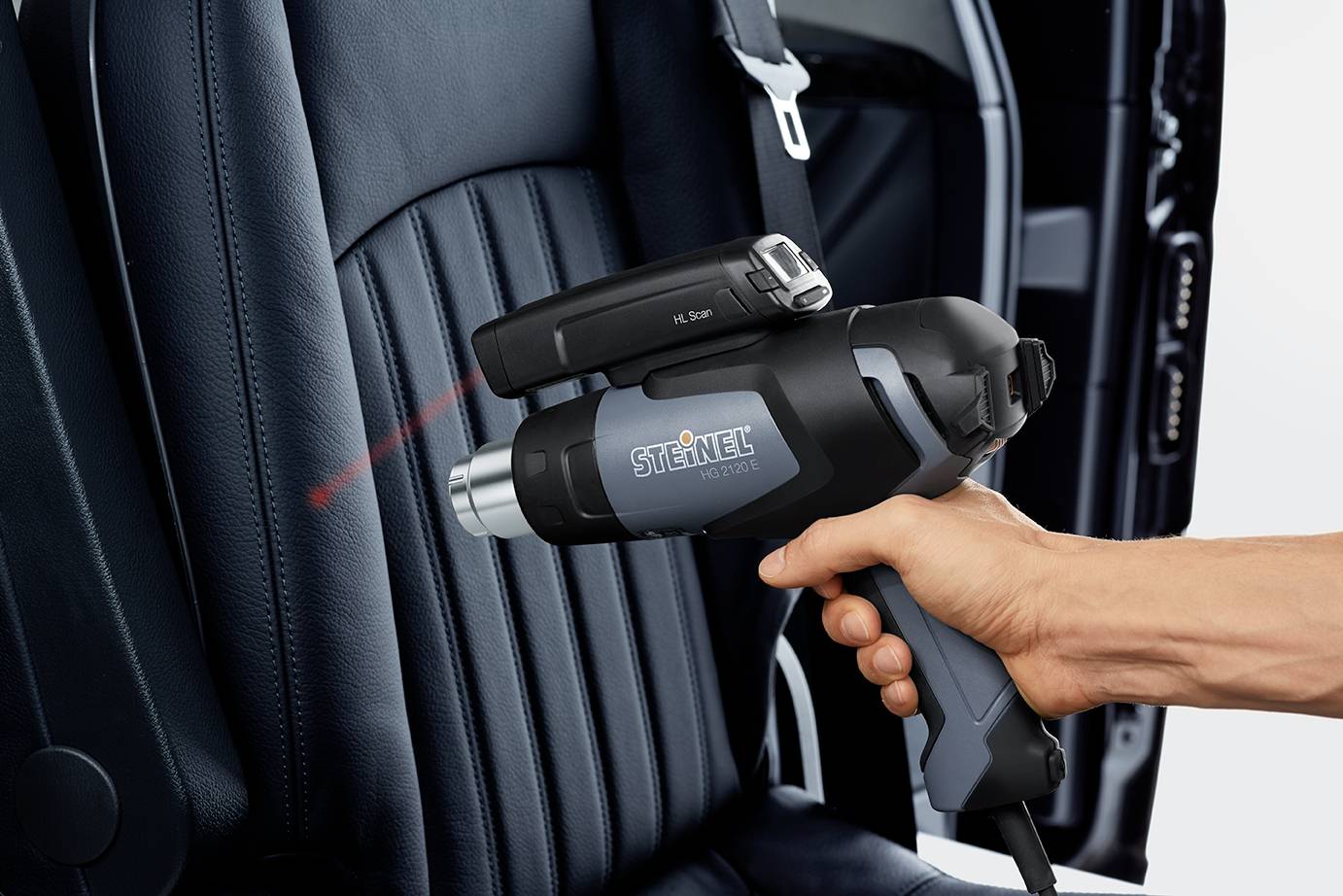 Steinel 006464 HG 2120 E Set Heißluftgebläse inkl. Koffer 2200W