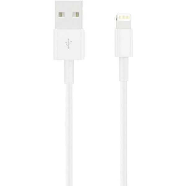 Apple 1 St. N/A N/A [1x USB 2.0 Stecker A - 1x Lightning-Stecker] 1.00m Weiß