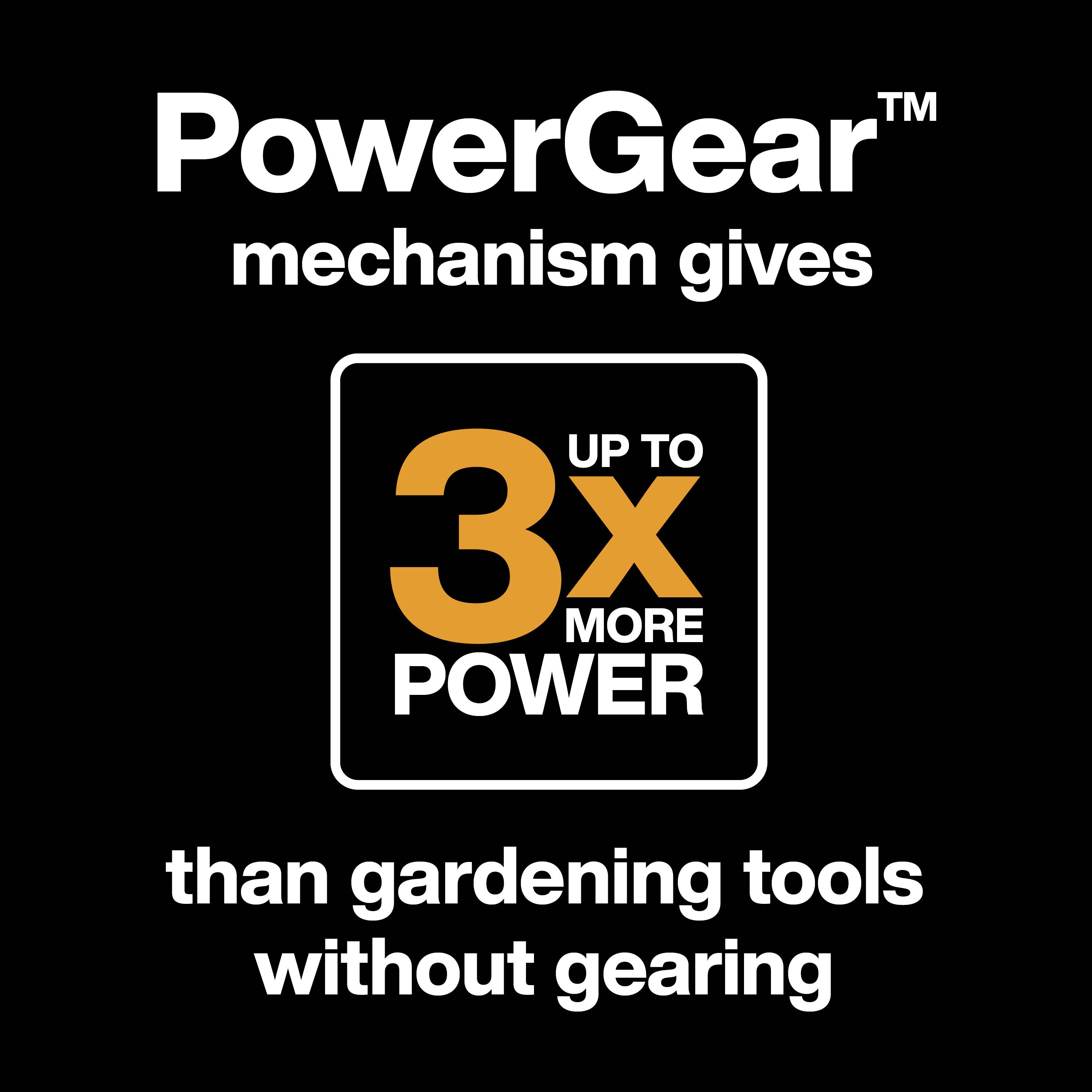 Fiskars 1000584 PowerGear II 70 cm L78 Astschere Bypass