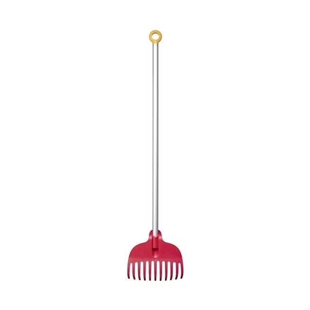Fiskars 1001419 Kinder-Laubbesen Rot