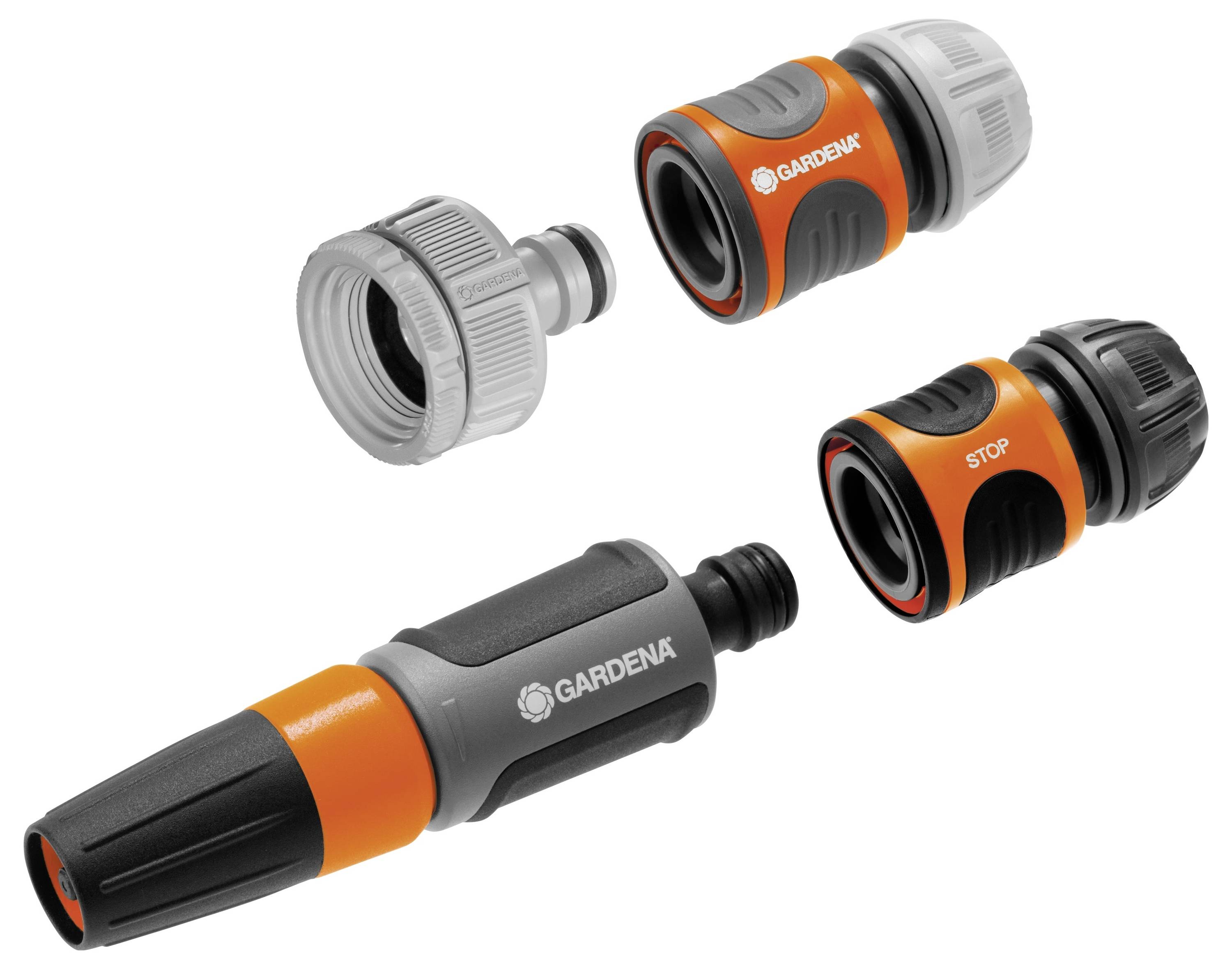 Gardena 18291-20 Gartenspritze mit Anschluss-Set