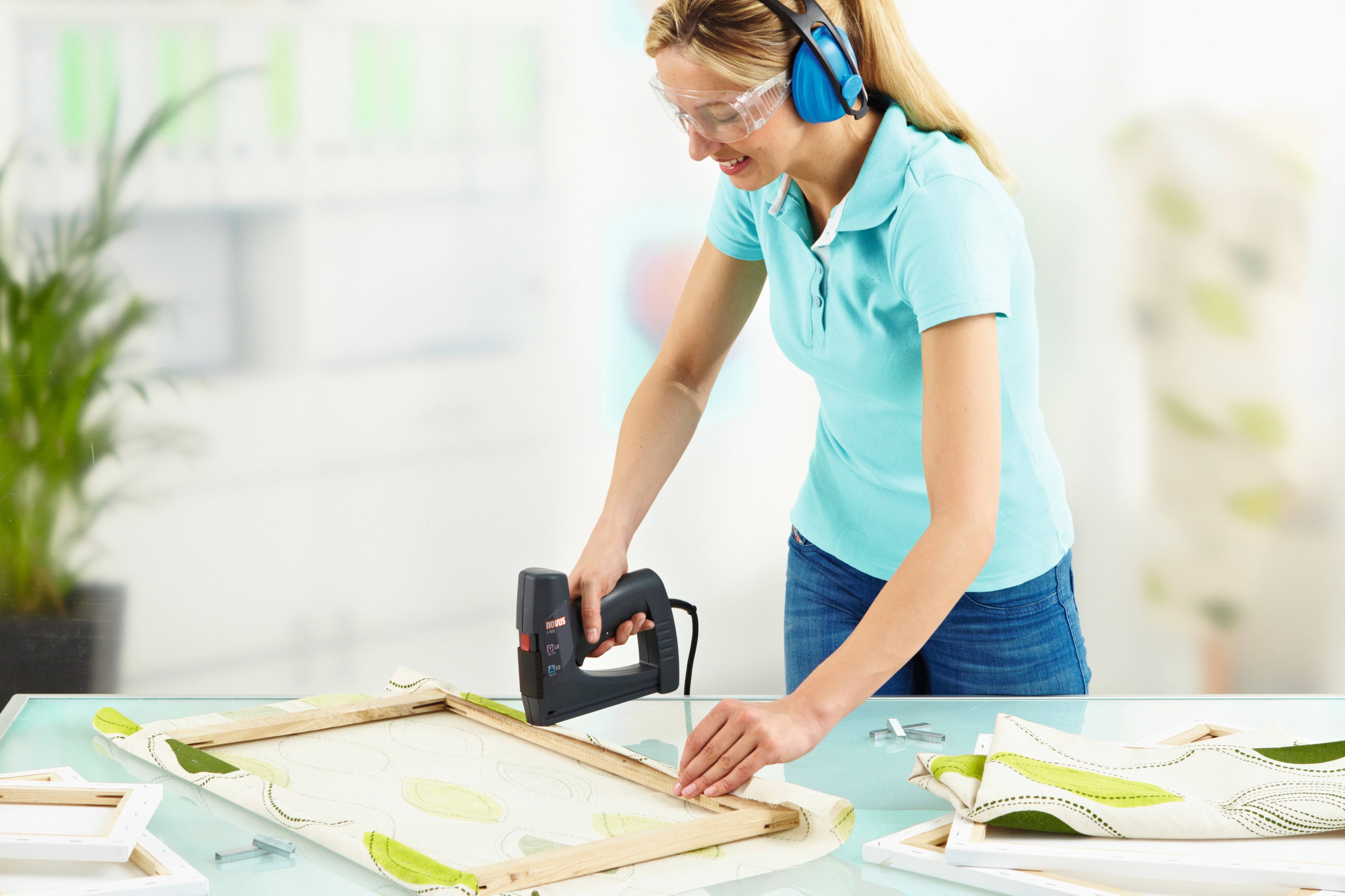 Novus J 102 110032541 Elektrotacker Klammerntyp Typ 53, Typ 53F Klammernlänge 6 - 14 mm