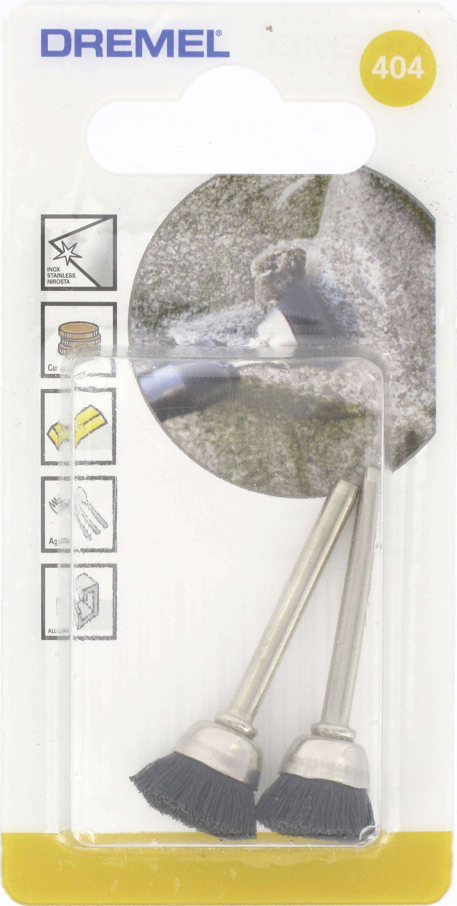 Dremel Borstenbürste 404 26150404JA 2St.