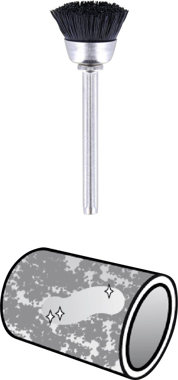 Dremel Borstenbürste 404 26150404JA 2St.