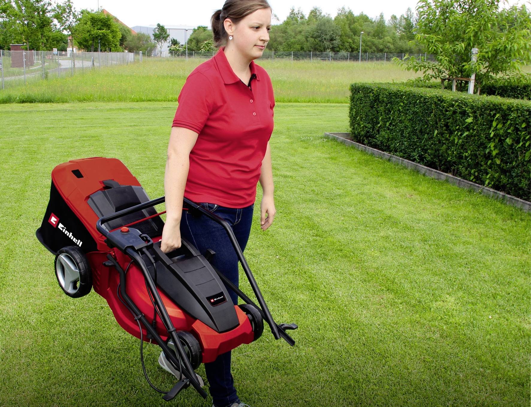 Einhell GC-EM 1700/42 Elektro Rasenmäher 1700W Schnittbreite (max.) 42cm Geeignet für 700m²