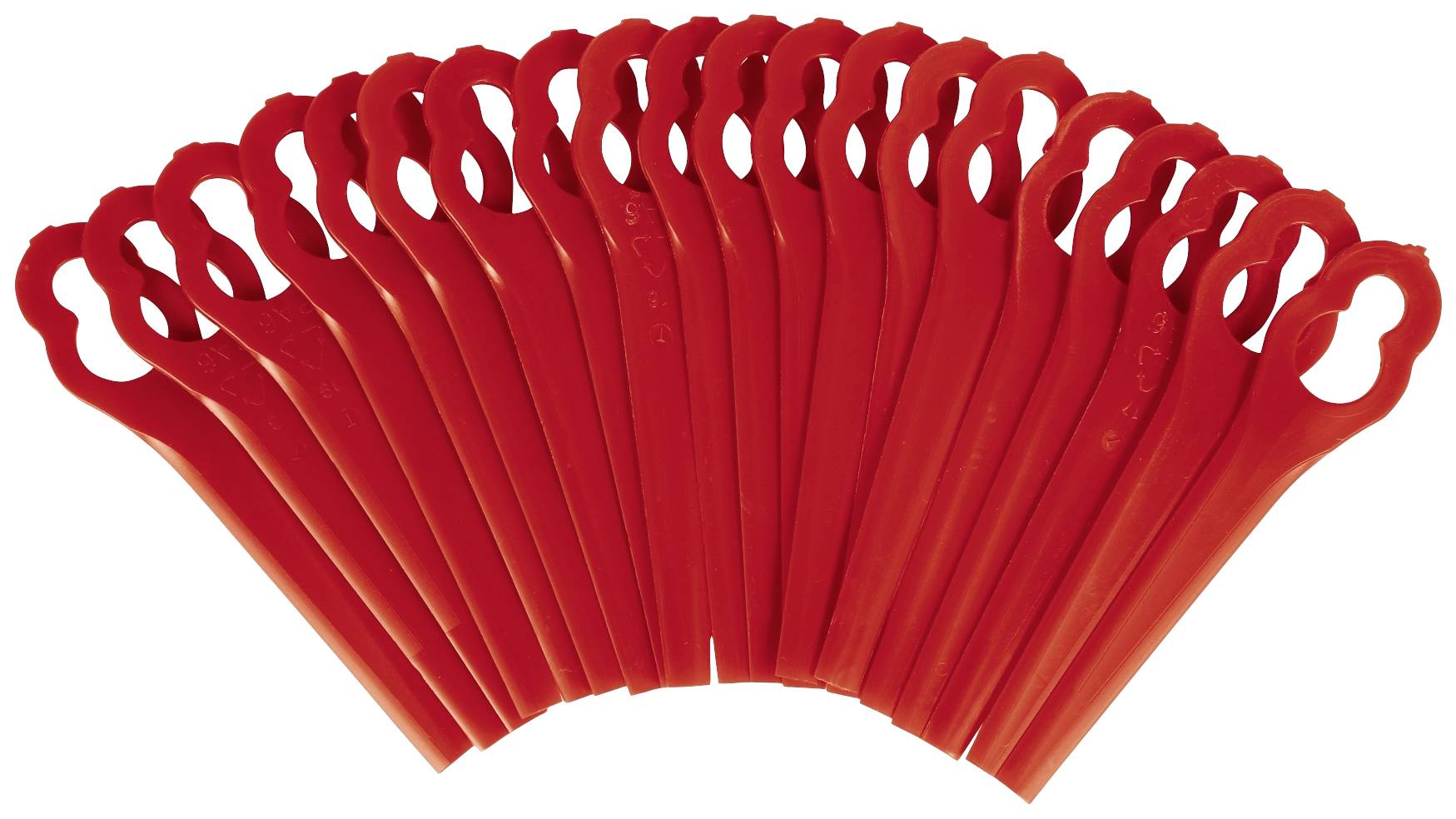 Einhell 3405730 Ersatzmesser 20er Set Passend für (Modell Rasentrimmer): Einhell GE-CT 18 Li Solo