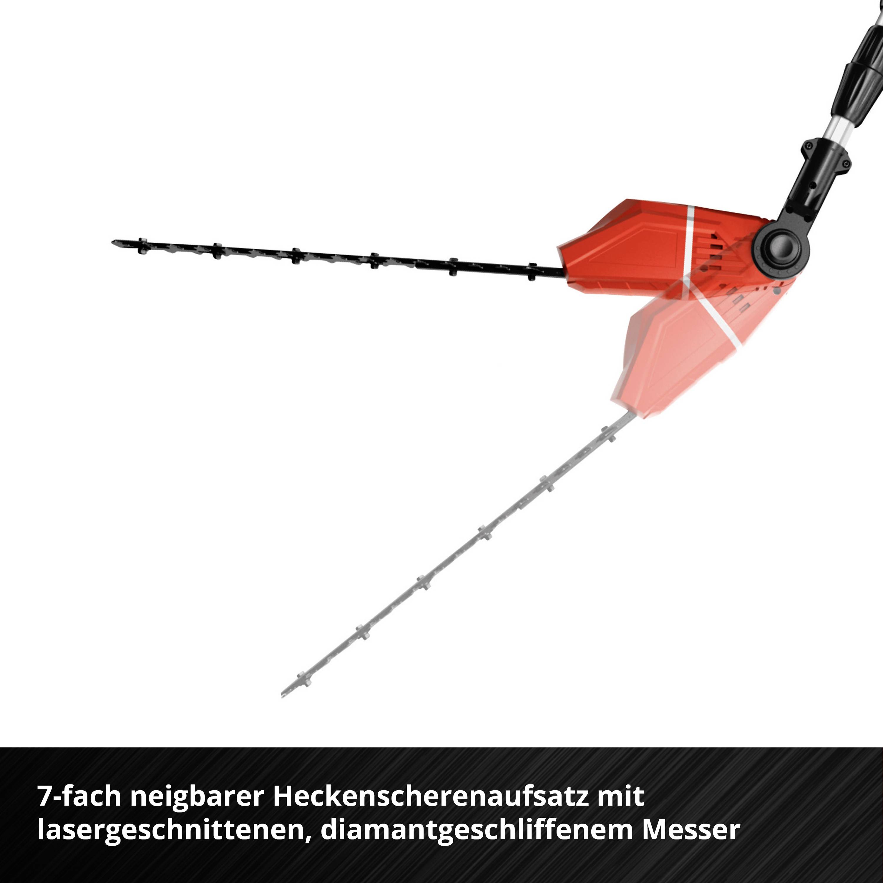 Einhell 3410800 Power X-Change GE-HC 18 Li T- Solo Akku Hochentaster, Heckenschere ohne Akku 18V Li-Ion 88cm
