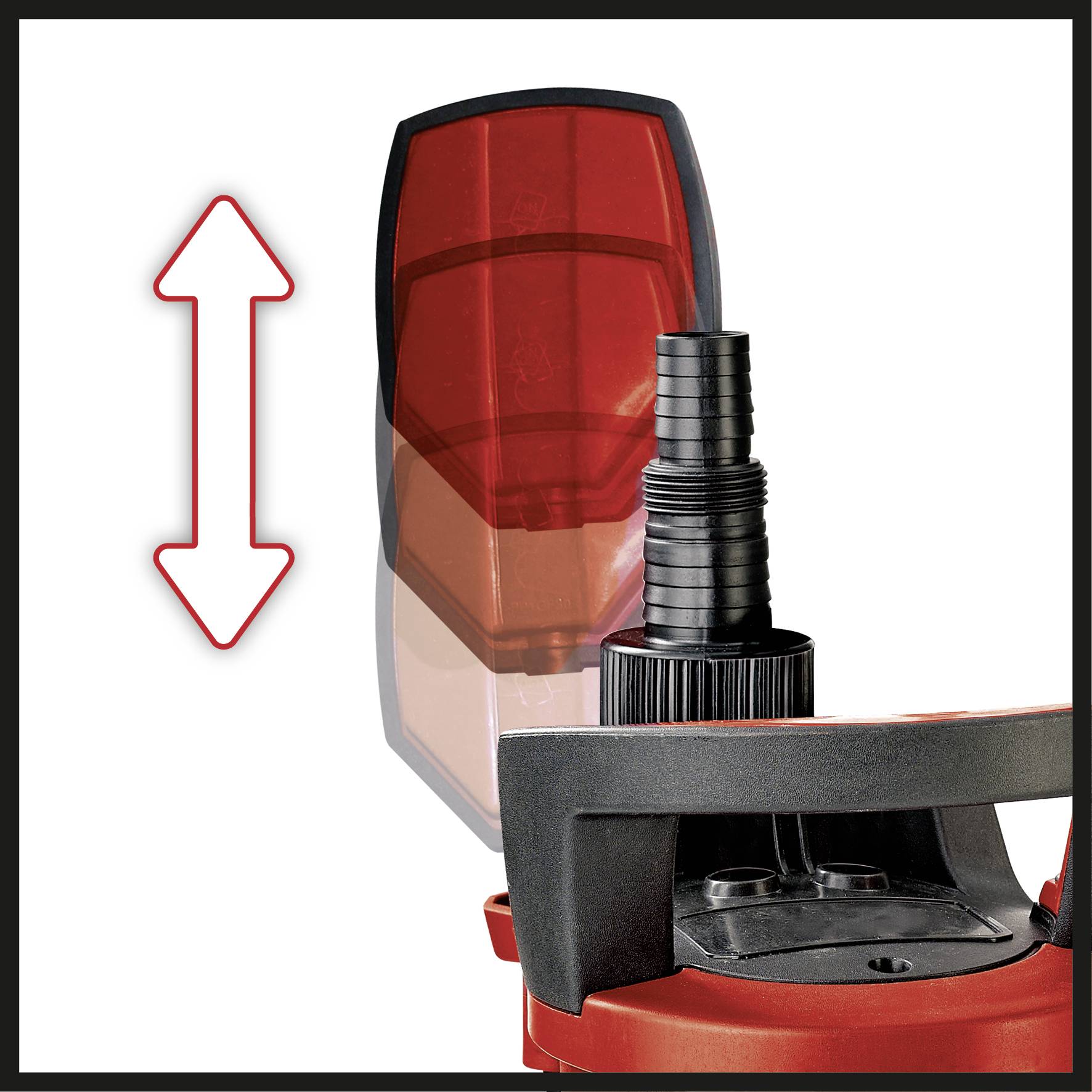 Einhell 4170780 GE-DP 5220 LL ECO Schmutzwasser-Tauchpumpe 13500 l/h 7.5 m