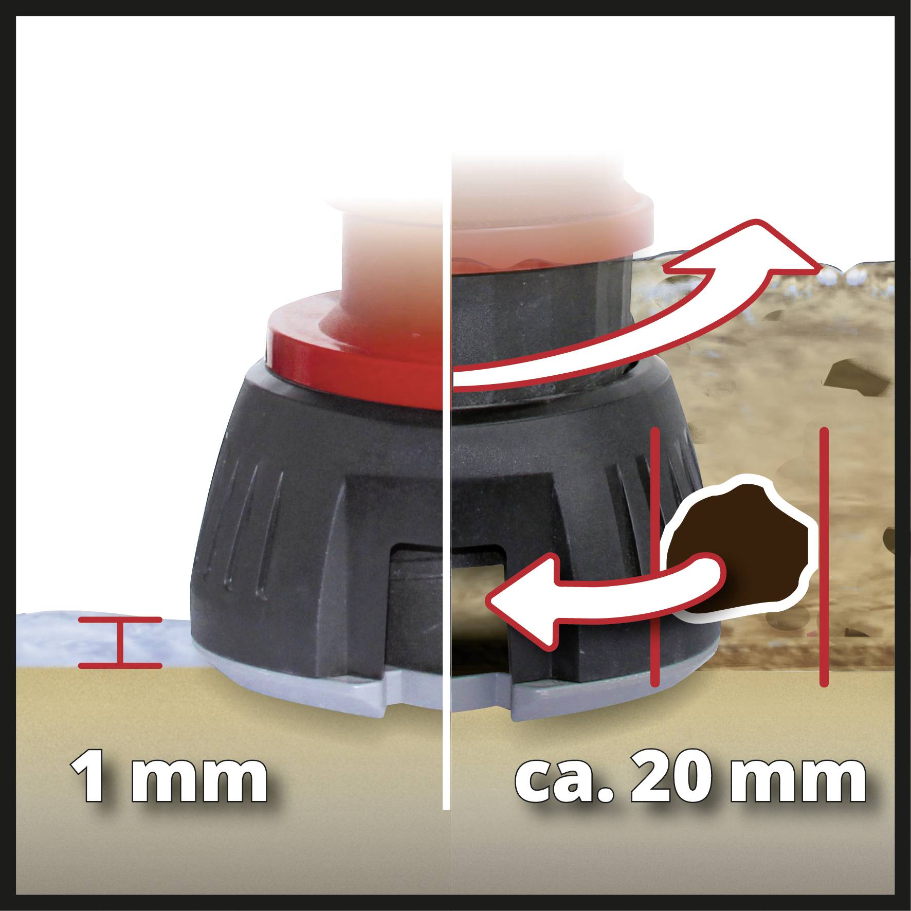 Einhell 4170780 GE-DP 5220 LL ECO Schmutzwasser-Tauchpumpe 13500 l/h 7.5 m