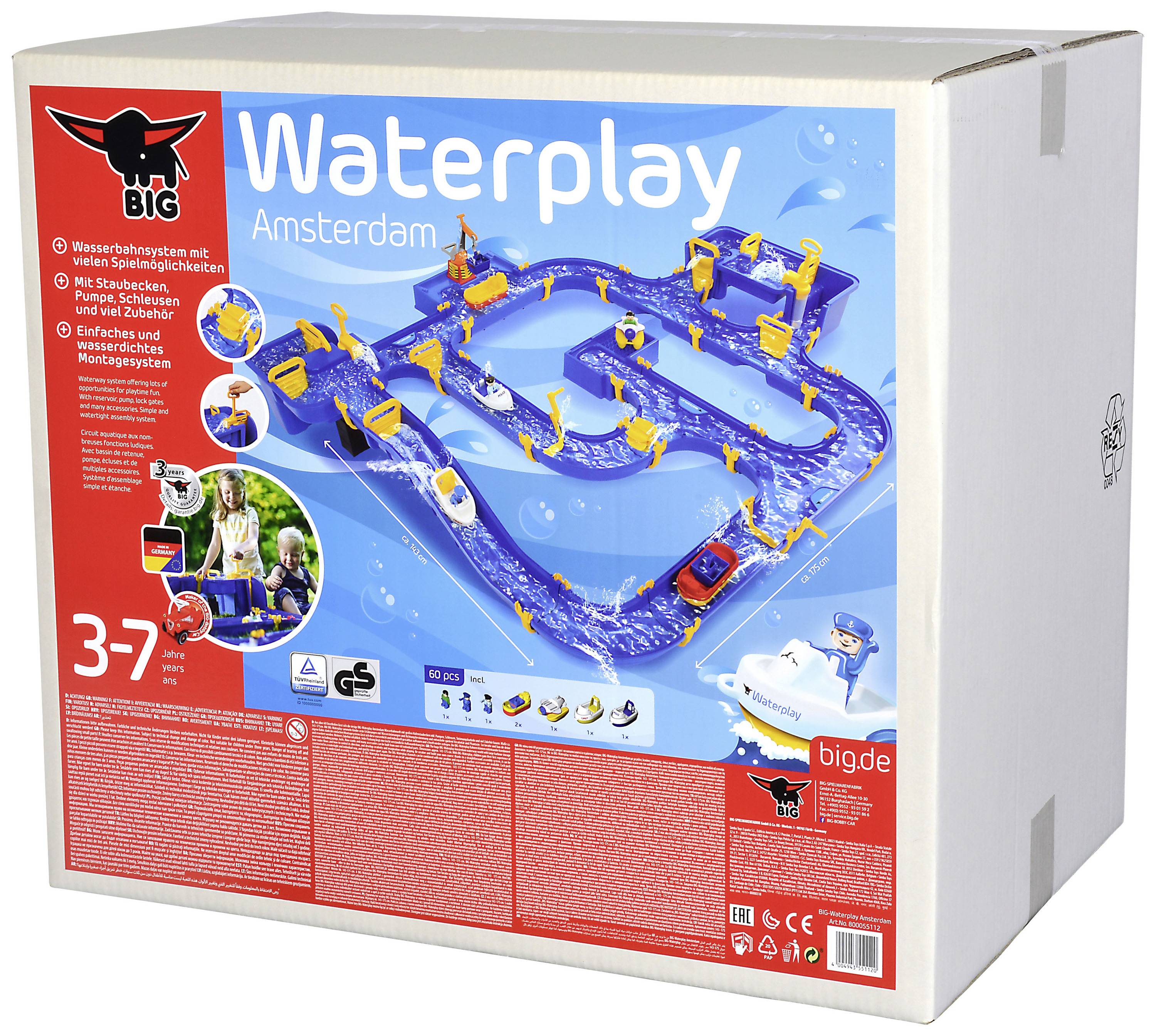 BIG Waterplay Amsterdam Wasserbahn