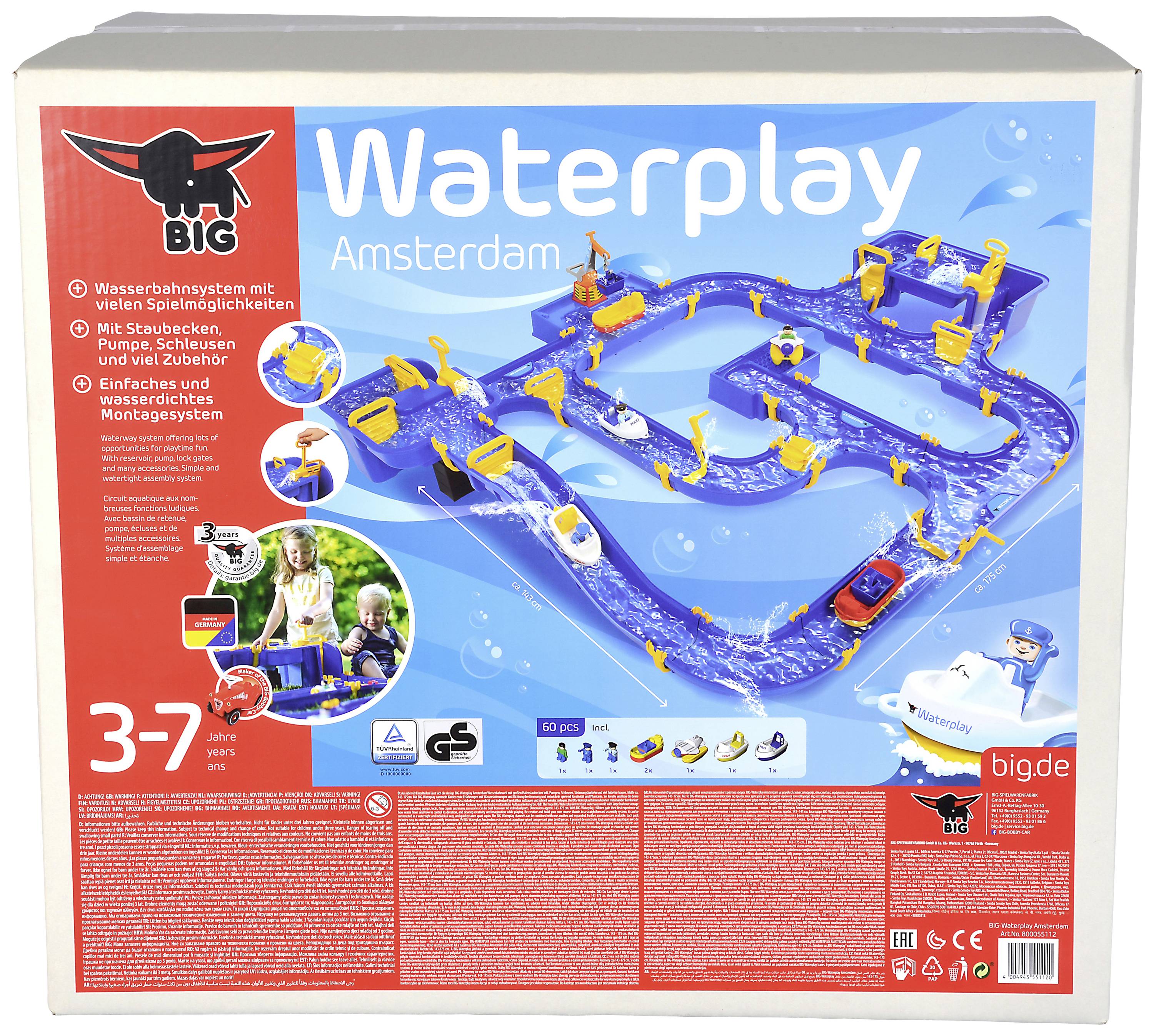 BIG Waterplay Amsterdam Wasserbahn