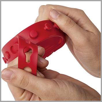 BIG Schuhschoner Rot 1 Paar