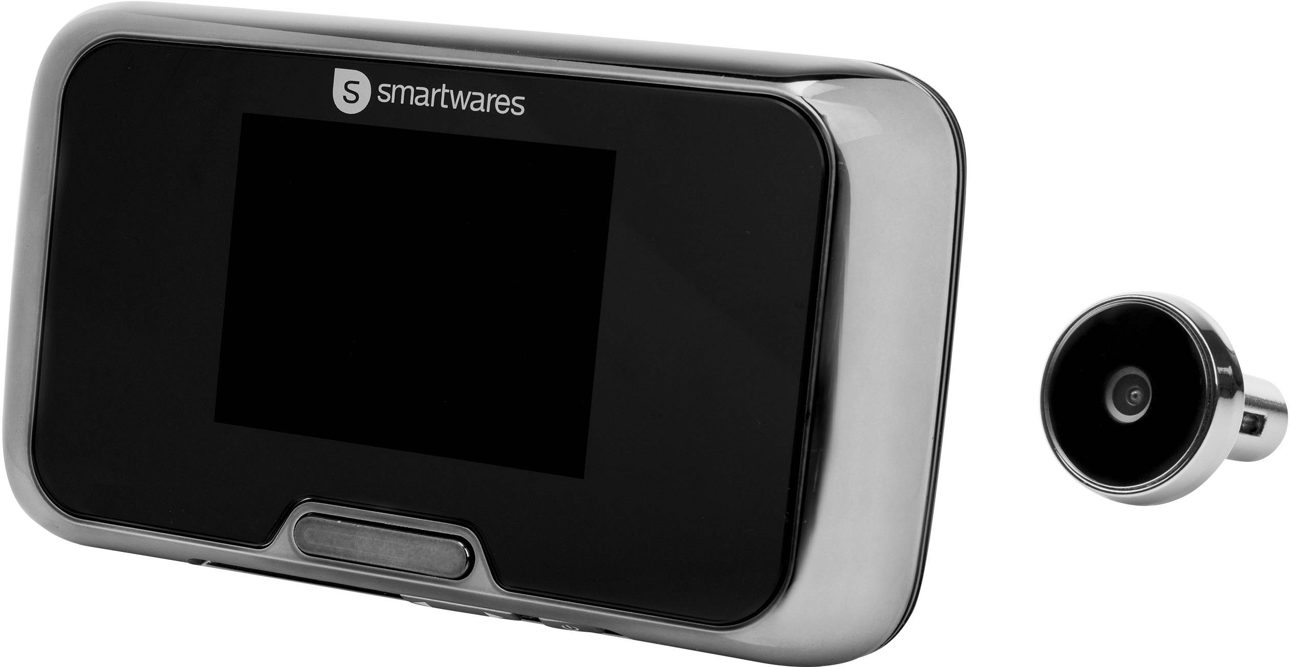 Smartwares VD27 10.018.27 Digitaler Türspion mit LCD-Display 7.1 cm 2.8 Zoll
