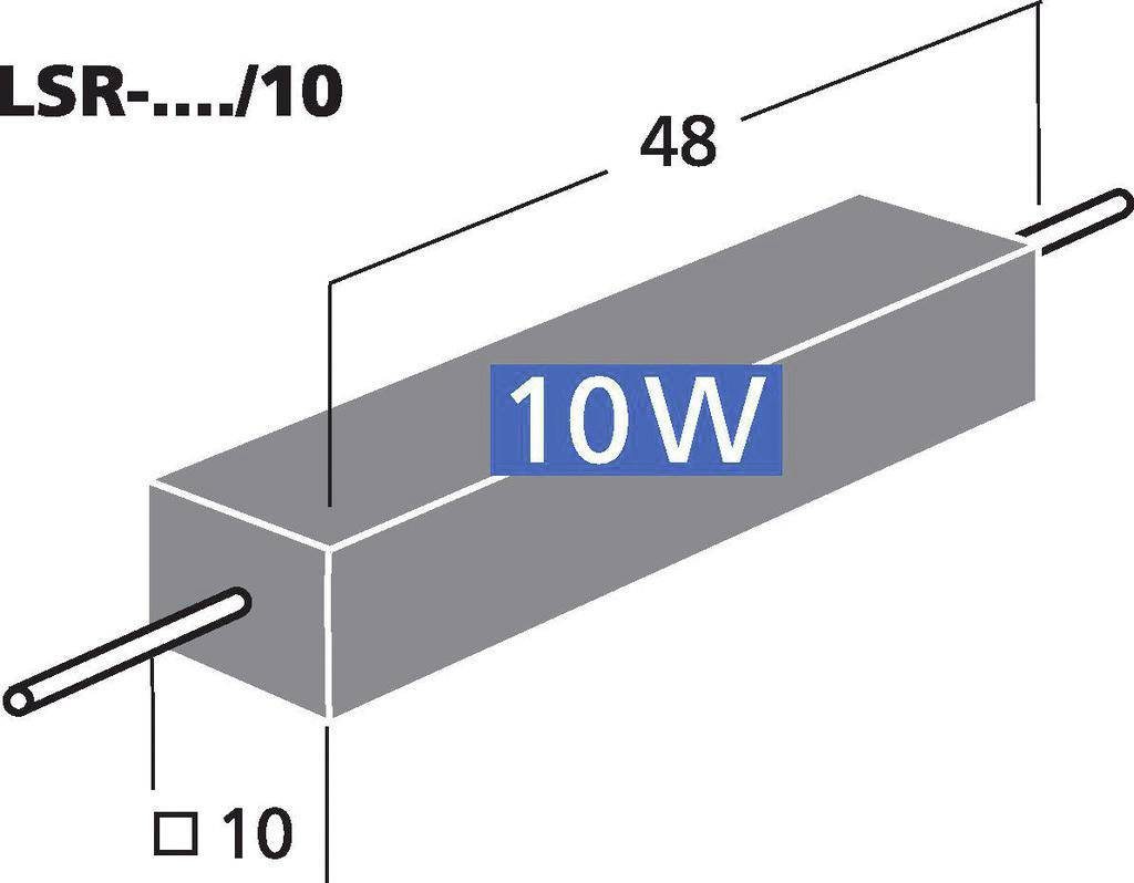 Monacor LSR-10/10 Hochlastwiderstand