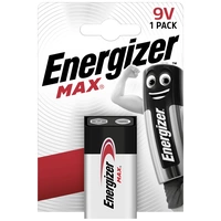 Energizer Max 6LR61 9V Block-Batterie Alkali-Mangan 9V 1St. Energizer Max 6LR61 9V Block-Batterie Alkali-Mangan 9V 1St.