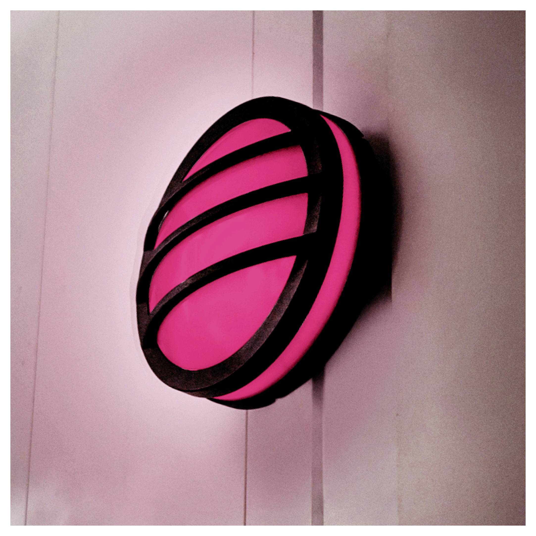 ECO-Light Seine 3361 gr Außenwandleuchte Energiesparlampe, LED E27 23W Anthrazit