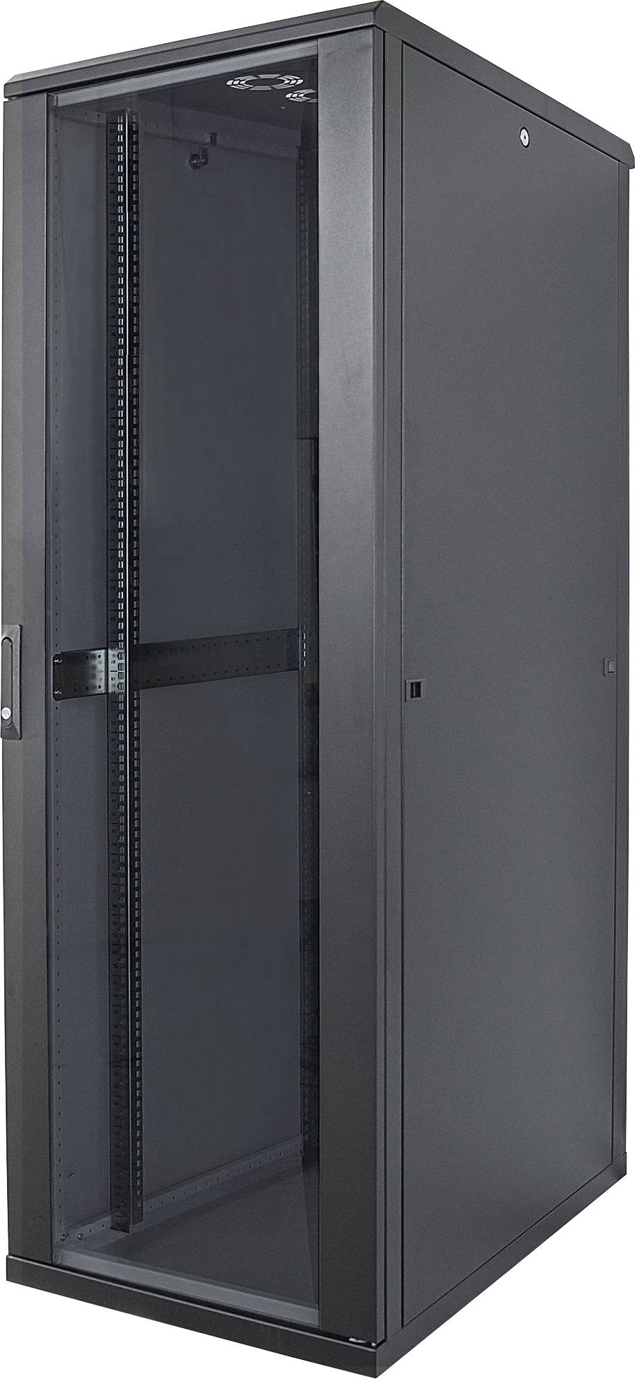 Intellinet 713085 19 Zoll Netzwerkschrank (B x H x T) 600 x 1120 x 800mm 22 HE Schwarz (RAL 9005)